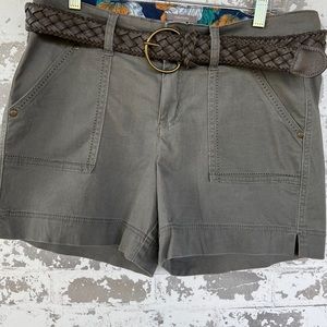 Cute Maurice’s shorts size 10. One button missing as shown